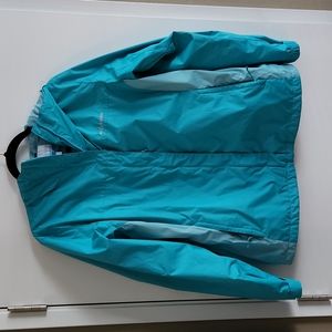 Columbia Summit Lake water resistant rain jacket, size large
